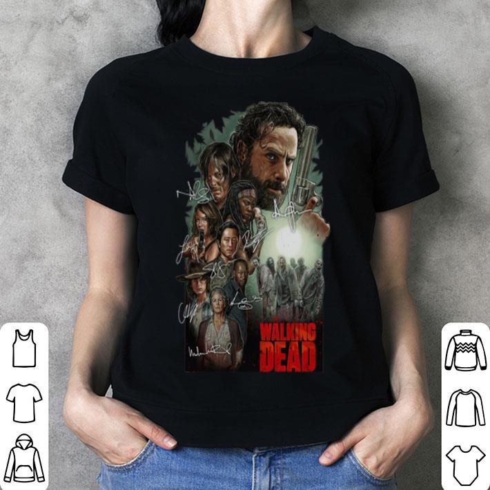 The Walking Dead Signatures shirt, hoodie, sweater, longsleeve t-shirt