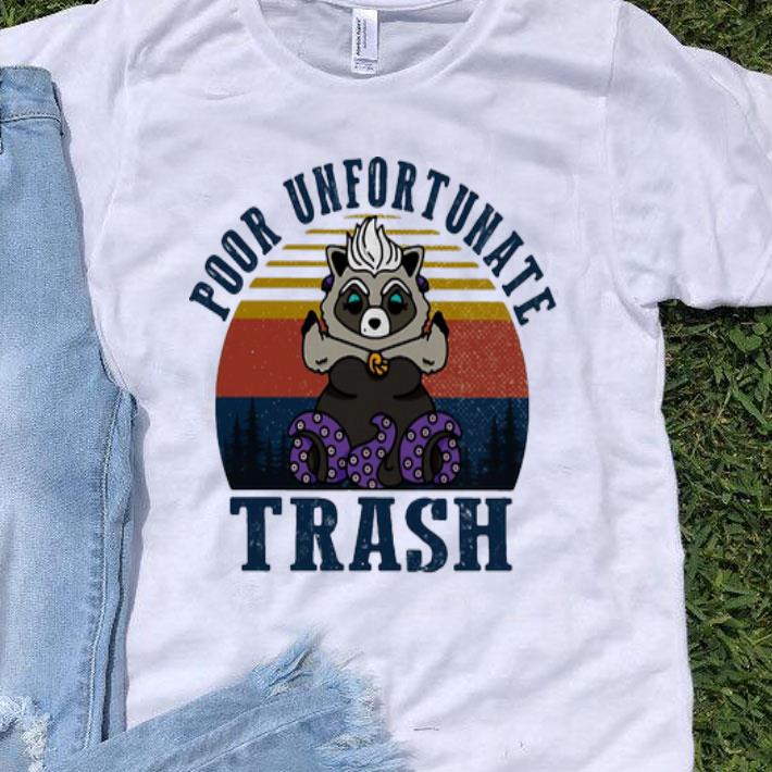 Vintage Raccoon Ursula Poor Unfortunate Trash shirt
