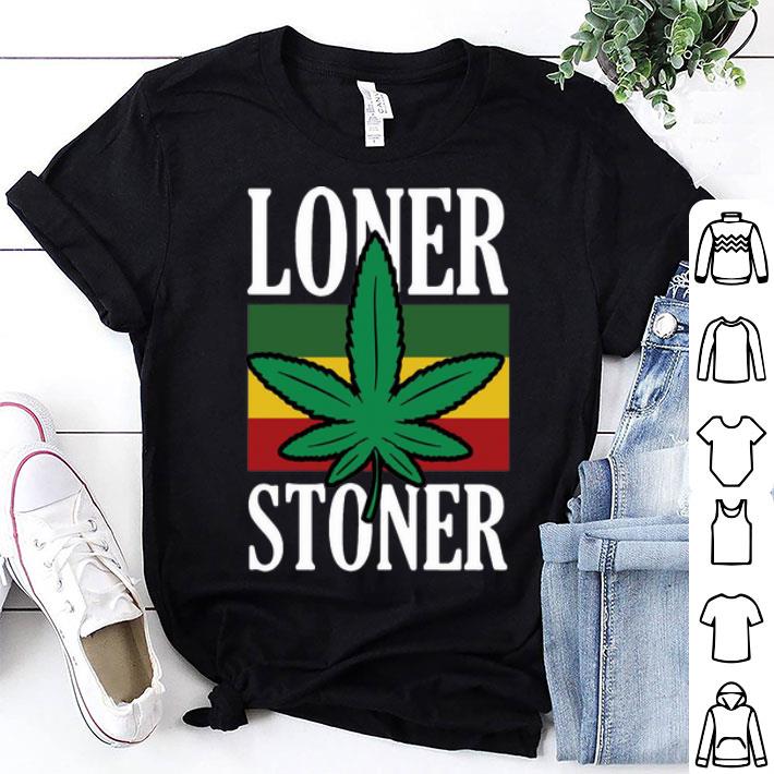 Vintage Cannabis Weed Loner Stoner shirt