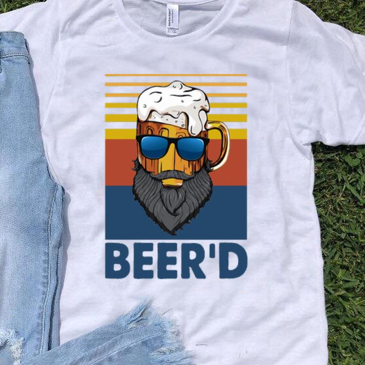 Vintage Beer Beer’d Beard Drinking shirt