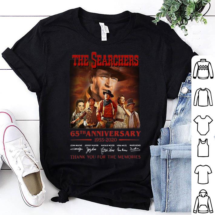 The Searchers 65th Anniversary Thank You For The Memories Signatures shirt
