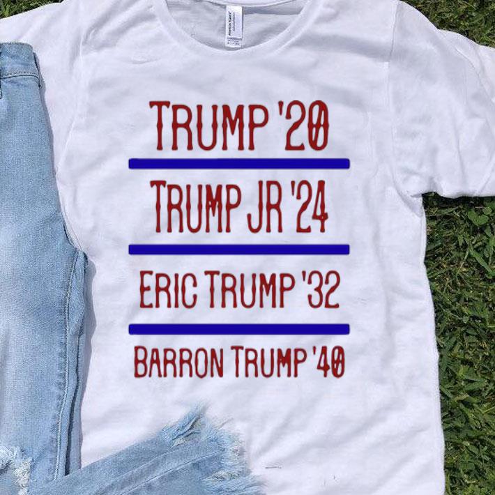 Trump’20 Trump Jr’24 Eric Trump'32 Barron Trump’40 shirt