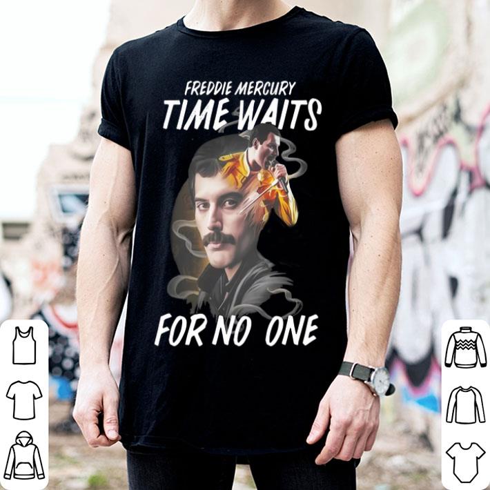 Freddie Mercury Time Waits For No One shirt