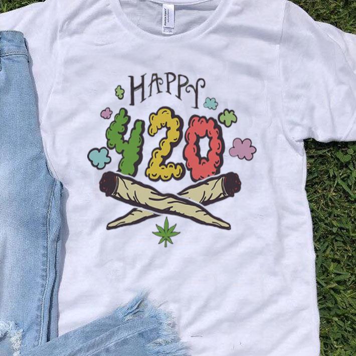 Cannabis Happy 420 Weed shirt