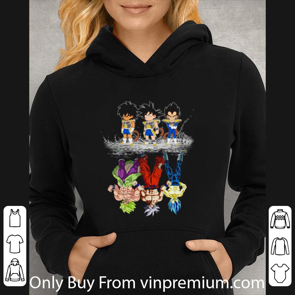 Official Baby Broly Son Goku Vegeta Reflection Water Mirror Super Saiyans shirt