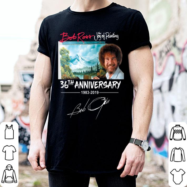 Bob Ross The Joy Of Painting 36th Anniversary Signature shirt