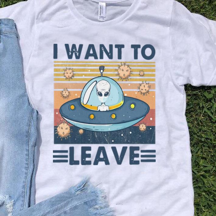 Vintage UFO I Want To Leave shirt