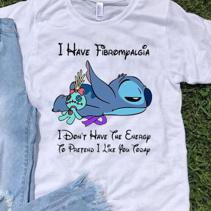 Stitch I Have Fibromyalgia I Don’t Have The Energy To Pretend I Like You Today shirt