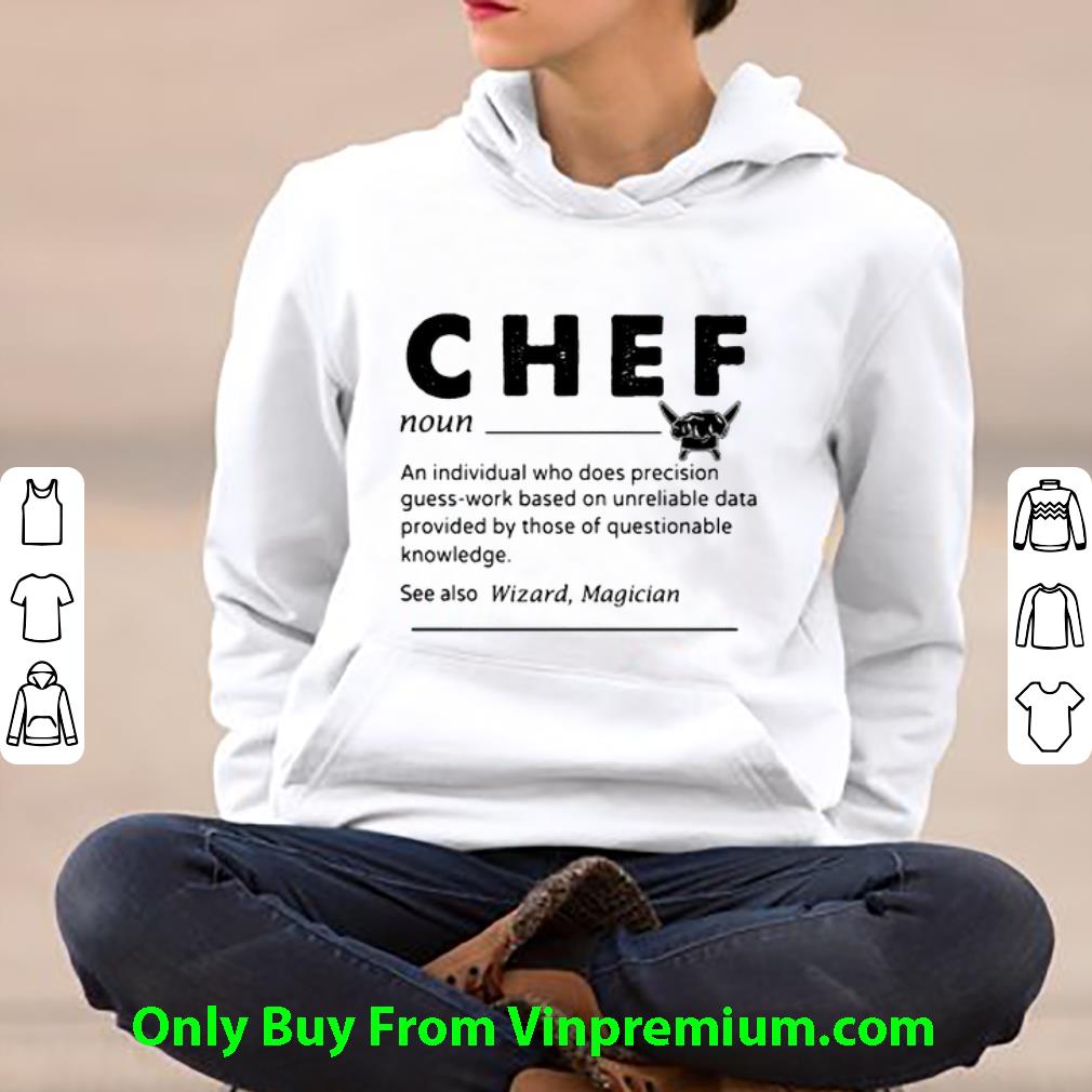 Awesome Chef An Individual Who Does Precision Guess-work shirt