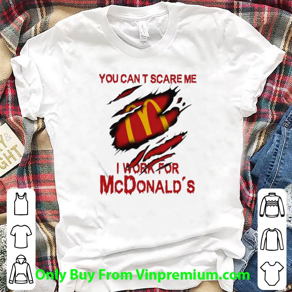 Nice You Can’t Scare Me I Work For Woolworths shirt 7