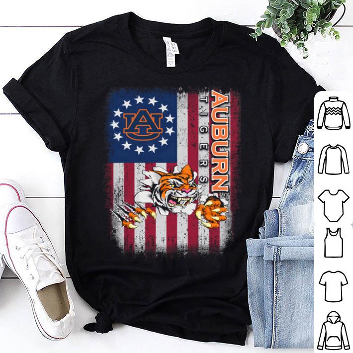 Auburn Tigers Betsy Ross Flag shirt