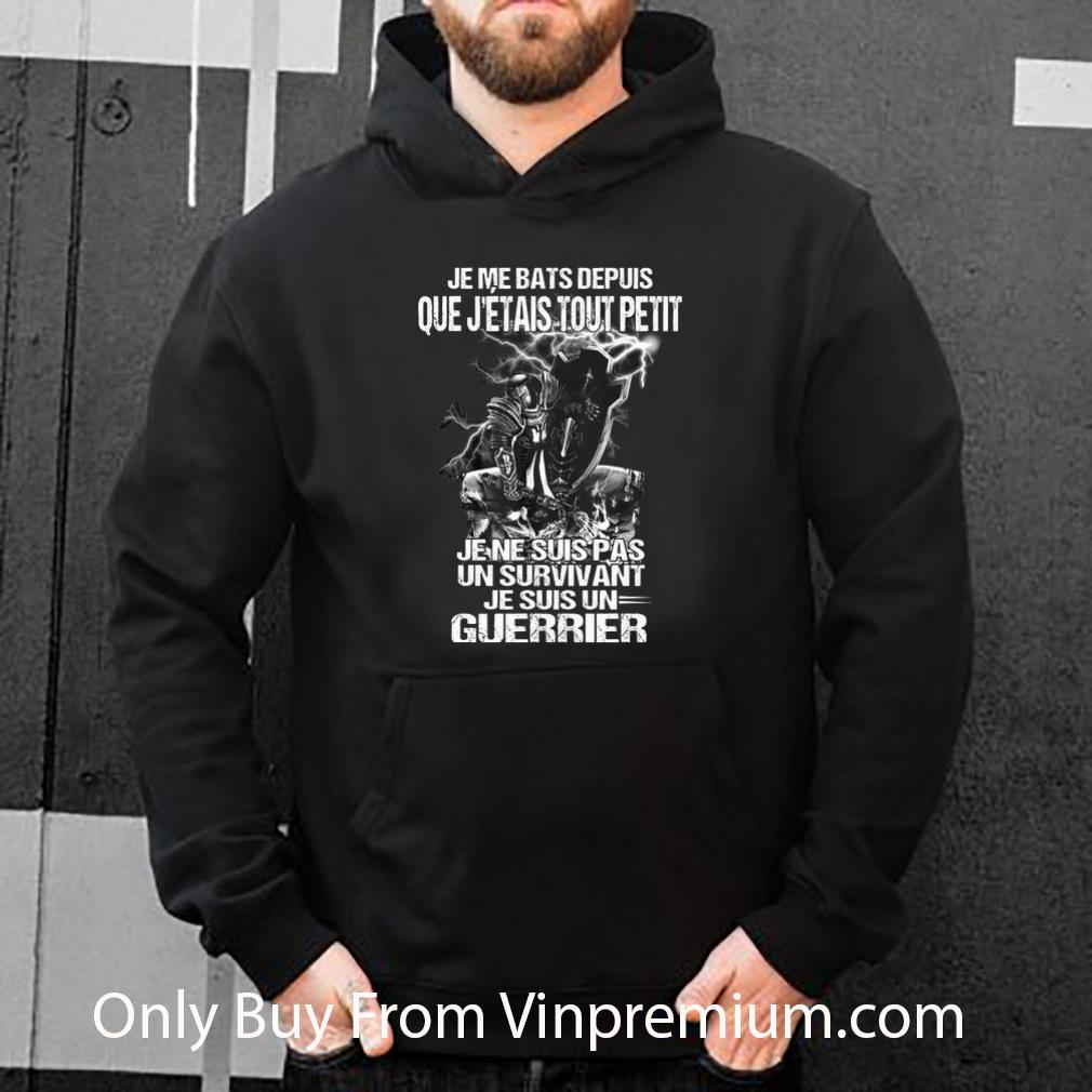 Top Je Me Bats Depuis Que J'etais Tout Petit Je Ne Suis Pas Un shirt