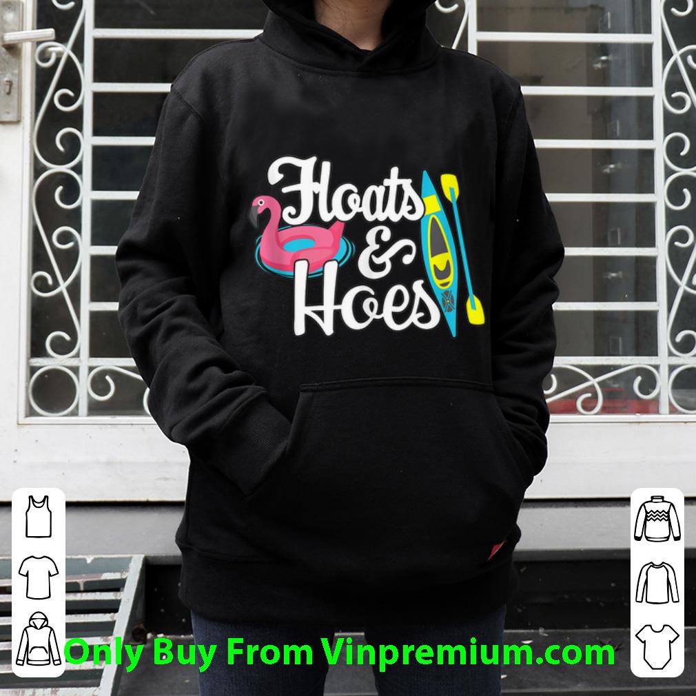 Nice Float And Hoes Flamingo Tubing Trip shirt