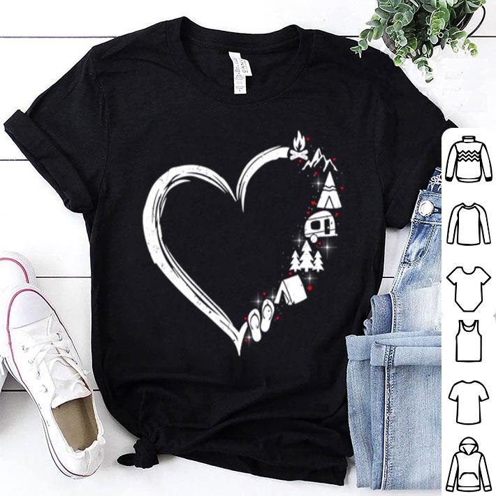 I Love Flip Flop Camping Campfire shirt