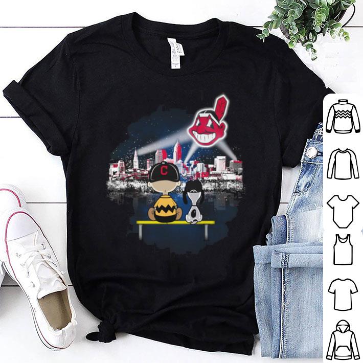 Snoopy And Charlie Brown Cleveland Indians shirt