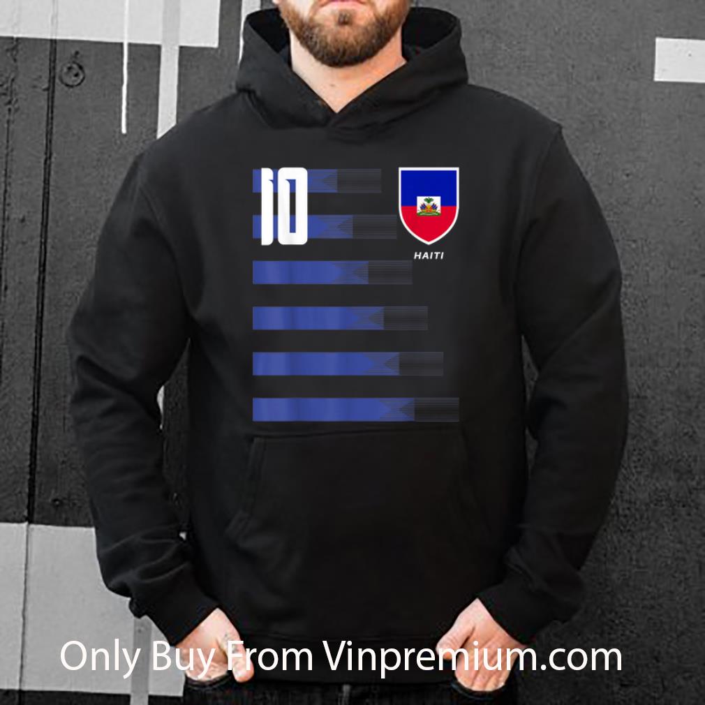 Nice Numer 10 Haiti Football Soccer Futbol Jersey shirt