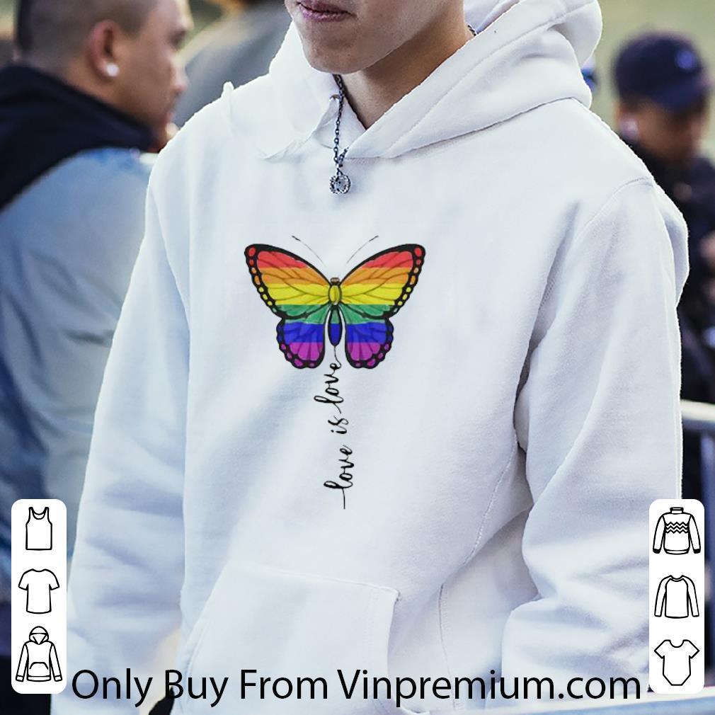 Official Butterfly Love Is Love Lgbt shirt 7 Official Butterfly Love Is Love Lgbt shirt