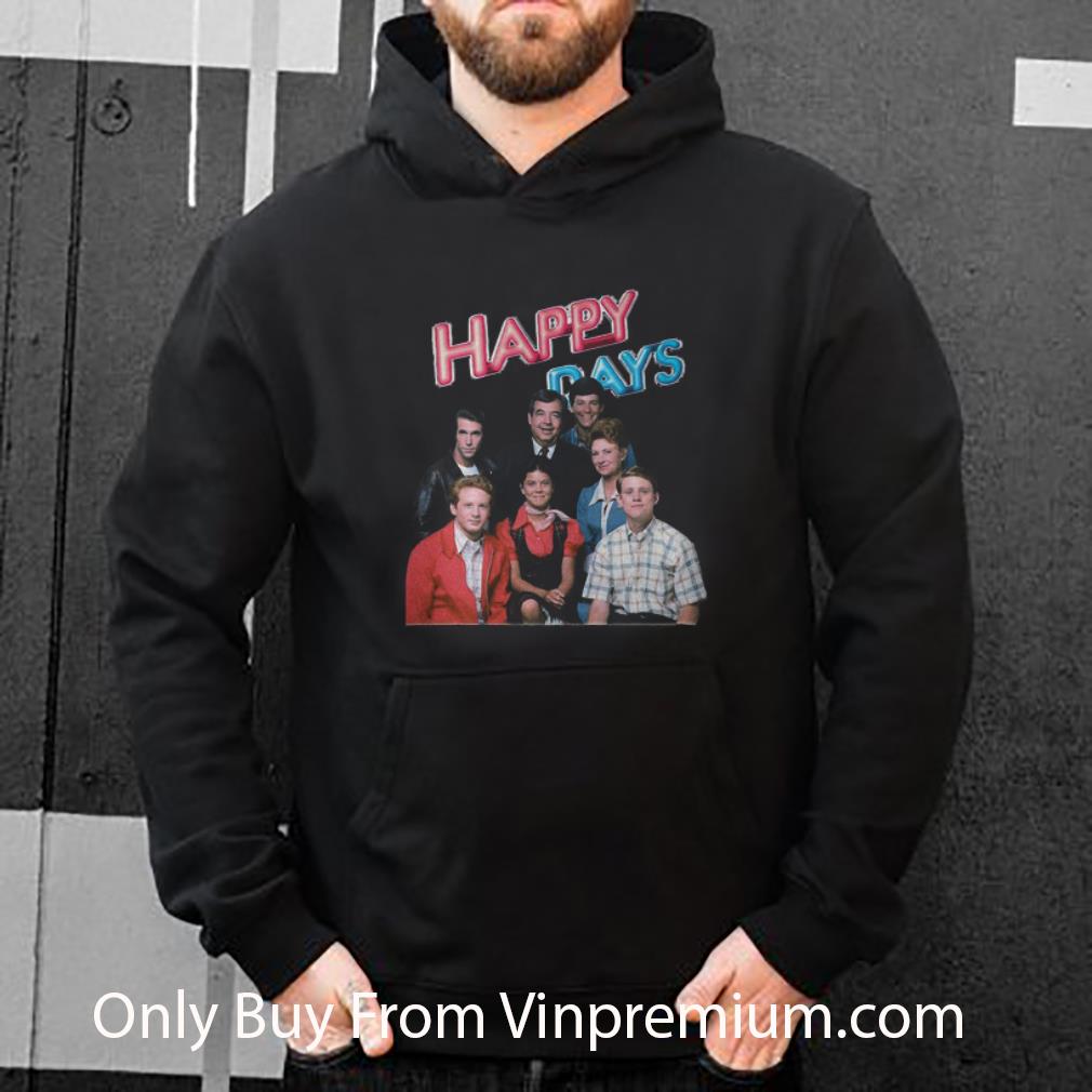 Pretty Happy Days Tv Series Characters Smiling shirt