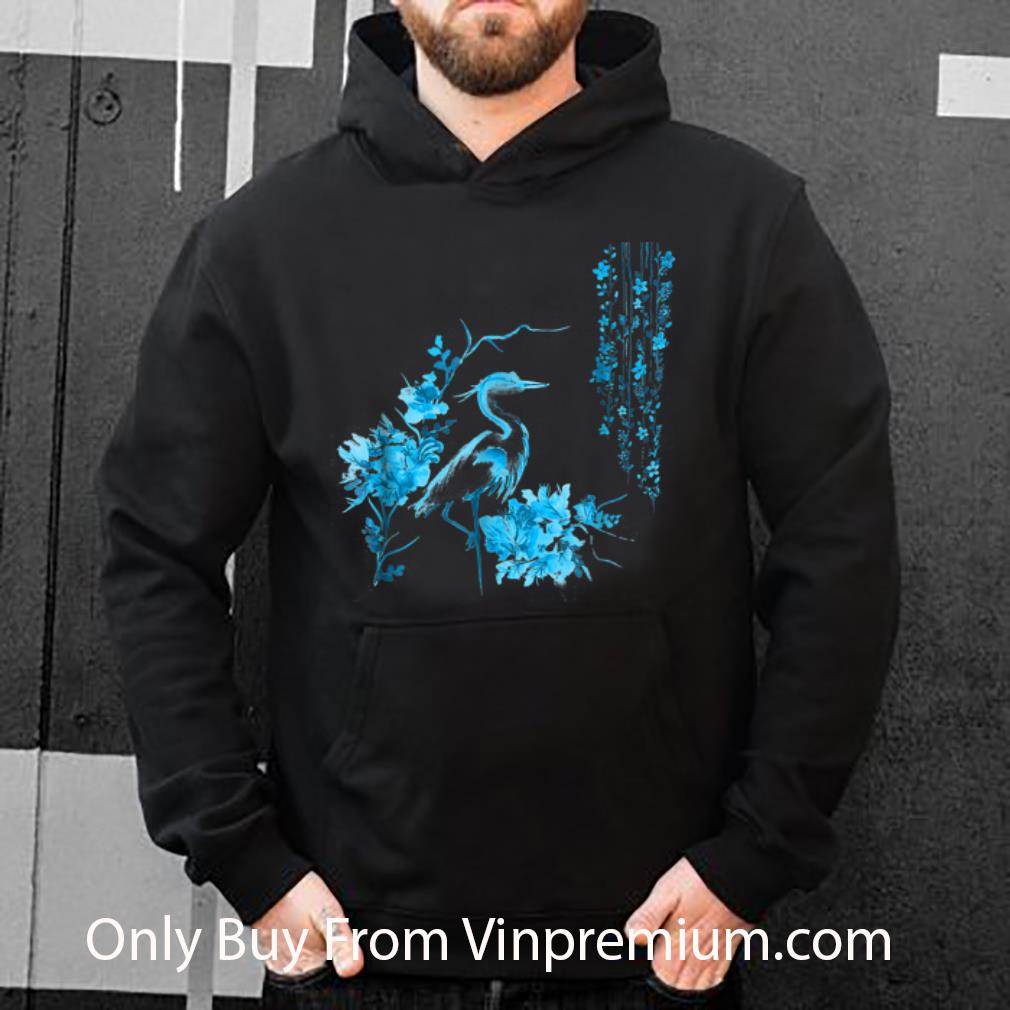Pretty Japanese Art Crane Garden Fresh shirt