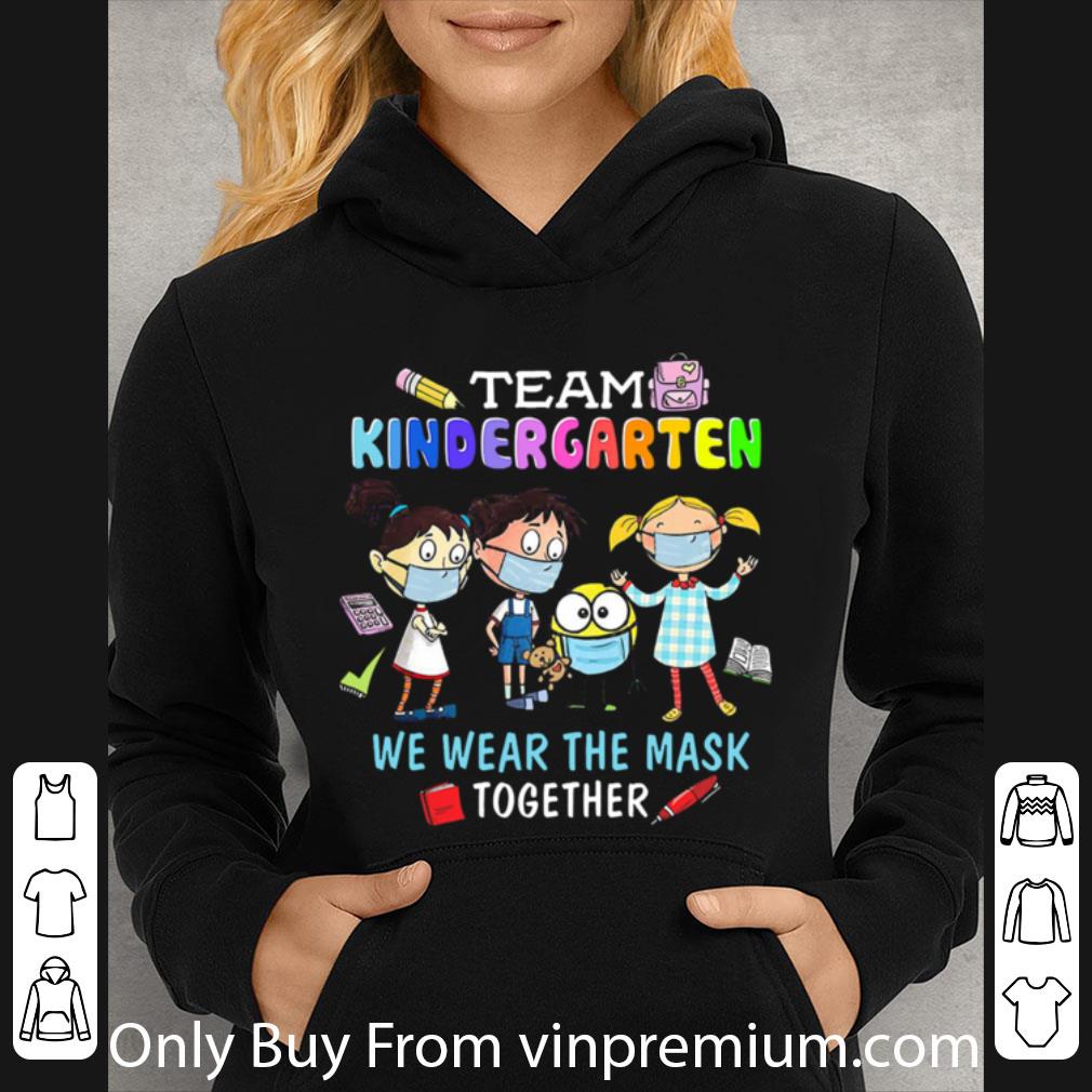 Original Team Kindergarten We Wear The Mask Together Coronavirus shirt