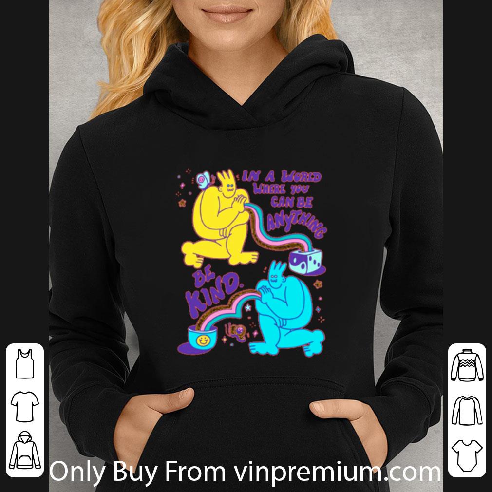 Original In A World Where You Can Be Anything Be Kind Ghost shirt