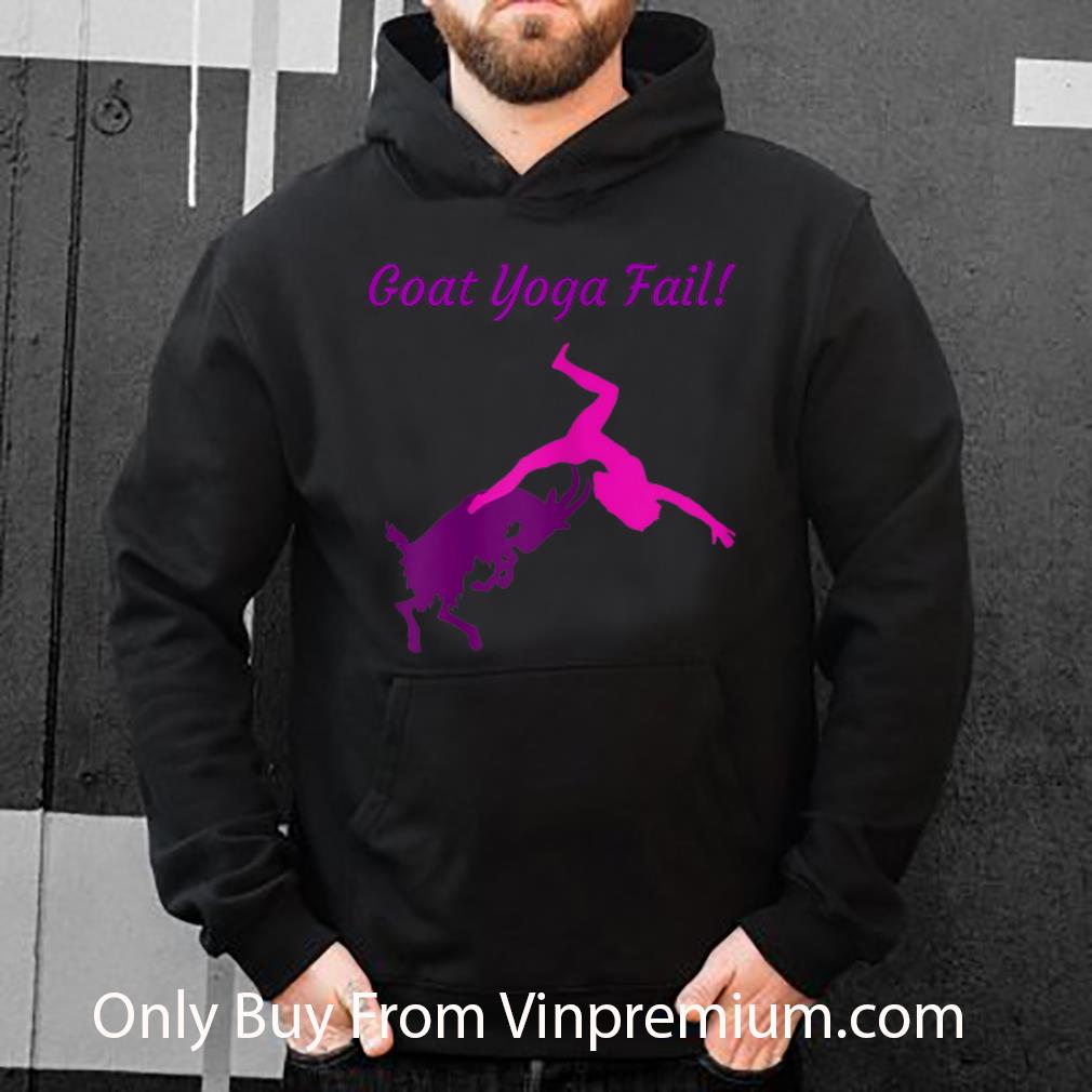 Great Goat Yoga Fail shirt