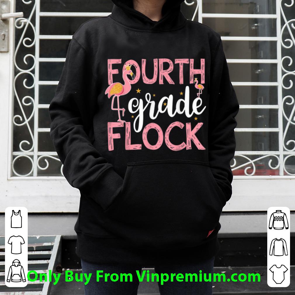 Awesome Fourth Grade Flack Back To Shool Flamingo shirt 7 Awesome Fourth Grade Flack Back To Shool Flamingo shirt