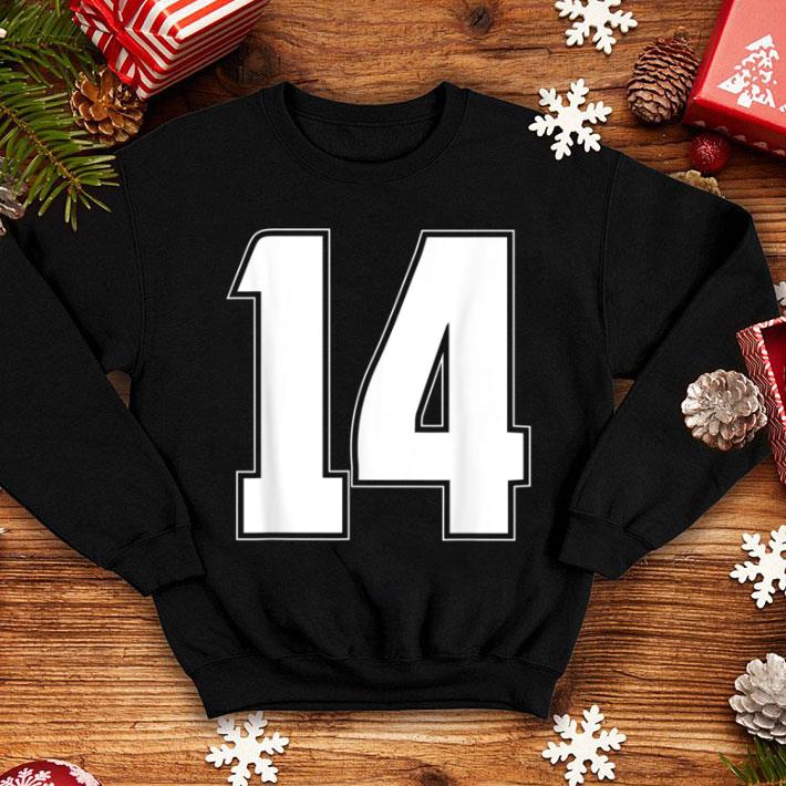 Official Halloween Group Costume #14 Sport Jersey Number 14 14th Bday shirt 7 Official Halloween Group Costume #14 Sport Jersey Number 14 14th Bday shirt