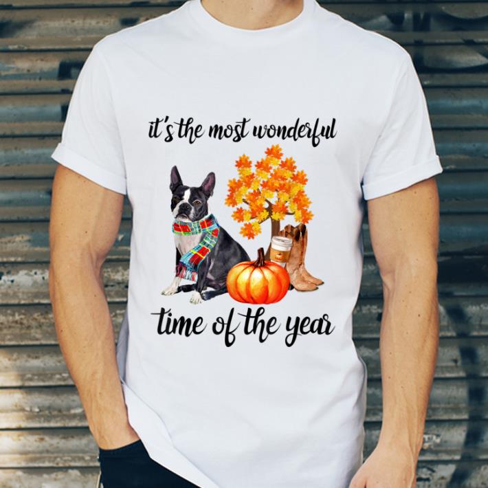 Top Halloween It's the most wonderful time of the year Boston shirt
