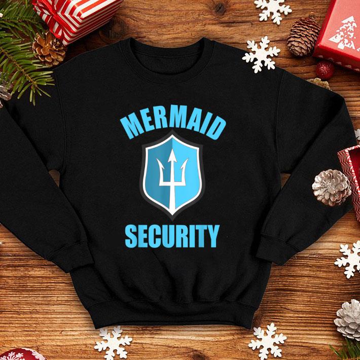 Original Halloween Costume for Mermaid Dad Grandad Mermaid Security shirt