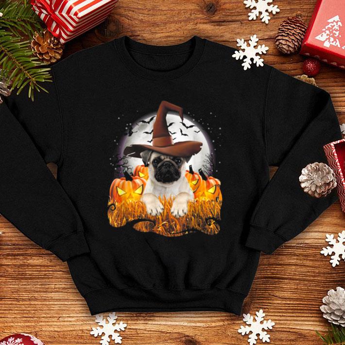 Hot Funny Pug Halloween For Men Women Kids shirt
