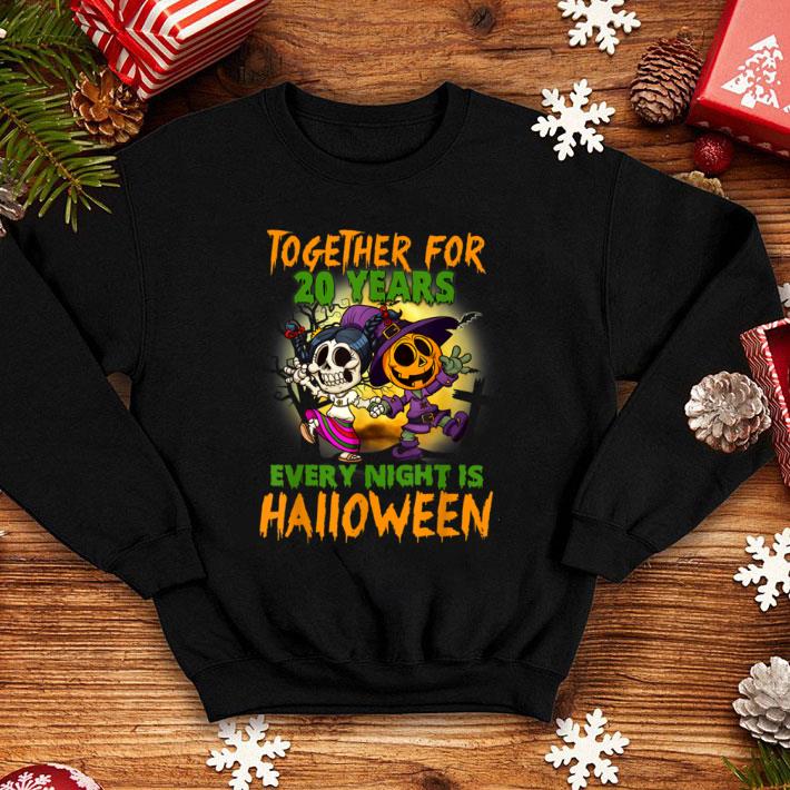 Top Funny Halloween Costume For Couple. 20th Anniversary shirt