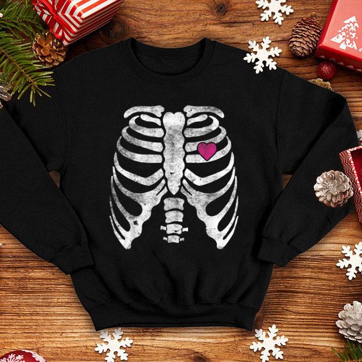 Pretty Skeleton Heart Rib Cage X-Ray Kids Funny Halloween shirt 7 Pretty Skeleton Heart Rib Cage X-Ray Kids Funny Halloween shirt