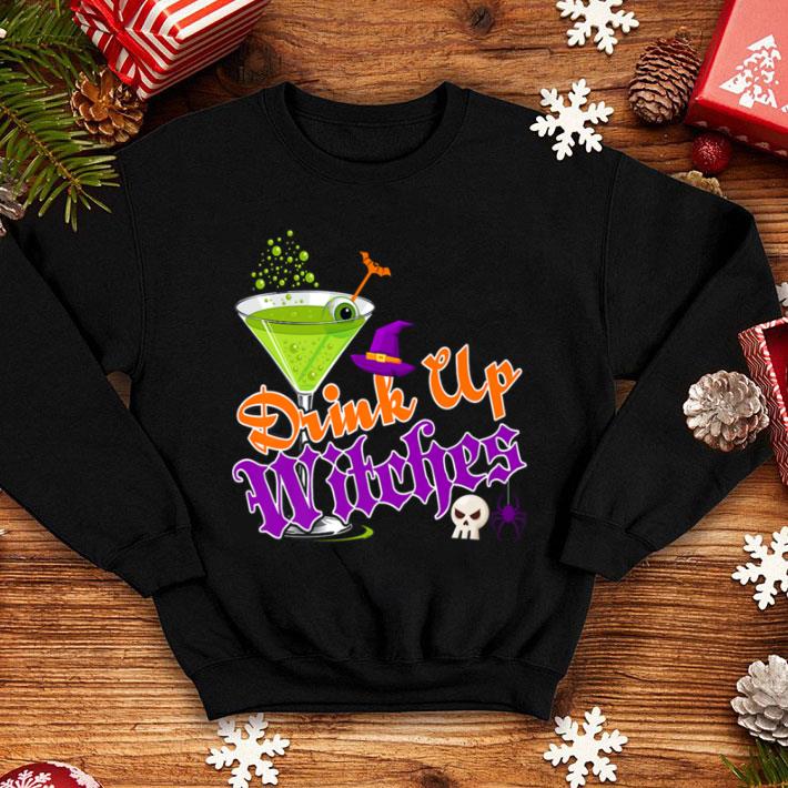 Awesome Funny Drinking Halloween Drink Up Witches shirt