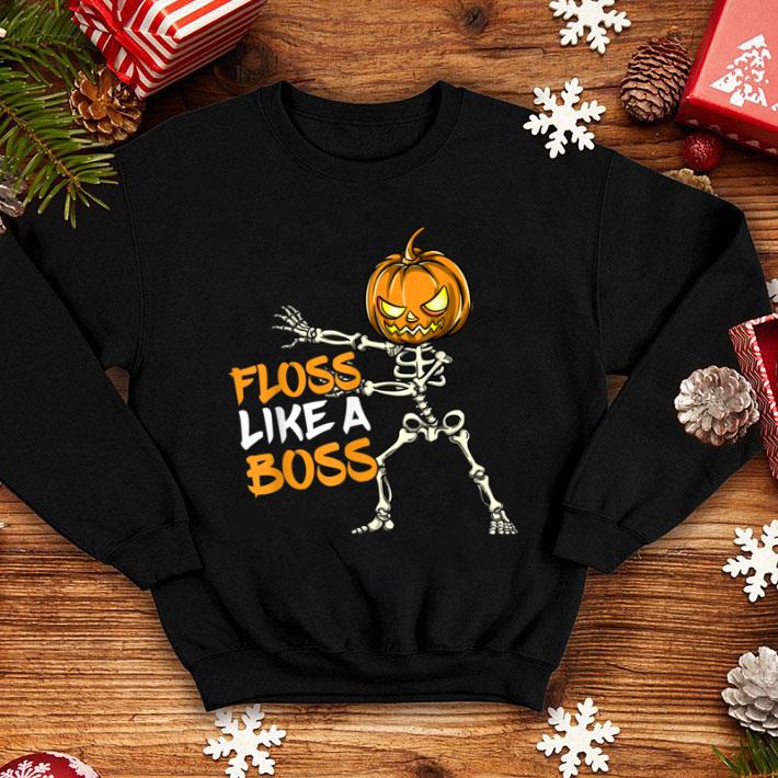 Hot Floss Like A Boss Dental Assistant Dentist Halloween Costume shirt