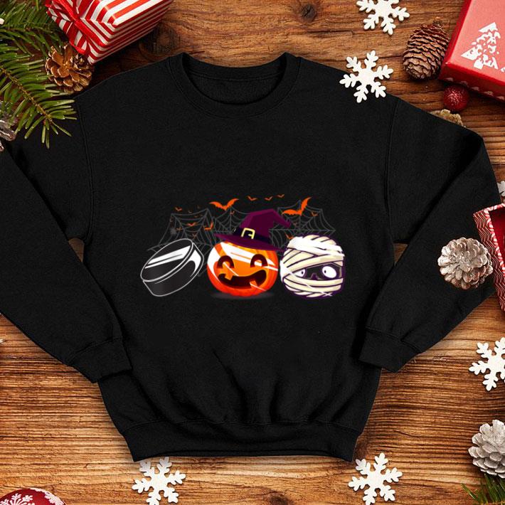 Official Hockey Pumpkin Mummy Halloween Costume shirt 7 Official Hockey Pumpkin Mummy Halloween Costume shirt