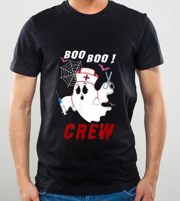 Pretty Boo Boo Crew Nurse Ghost Halloween Costume shirt 7 Pretty Boo Boo Crew Nurse Ghost Halloween Costume shirt