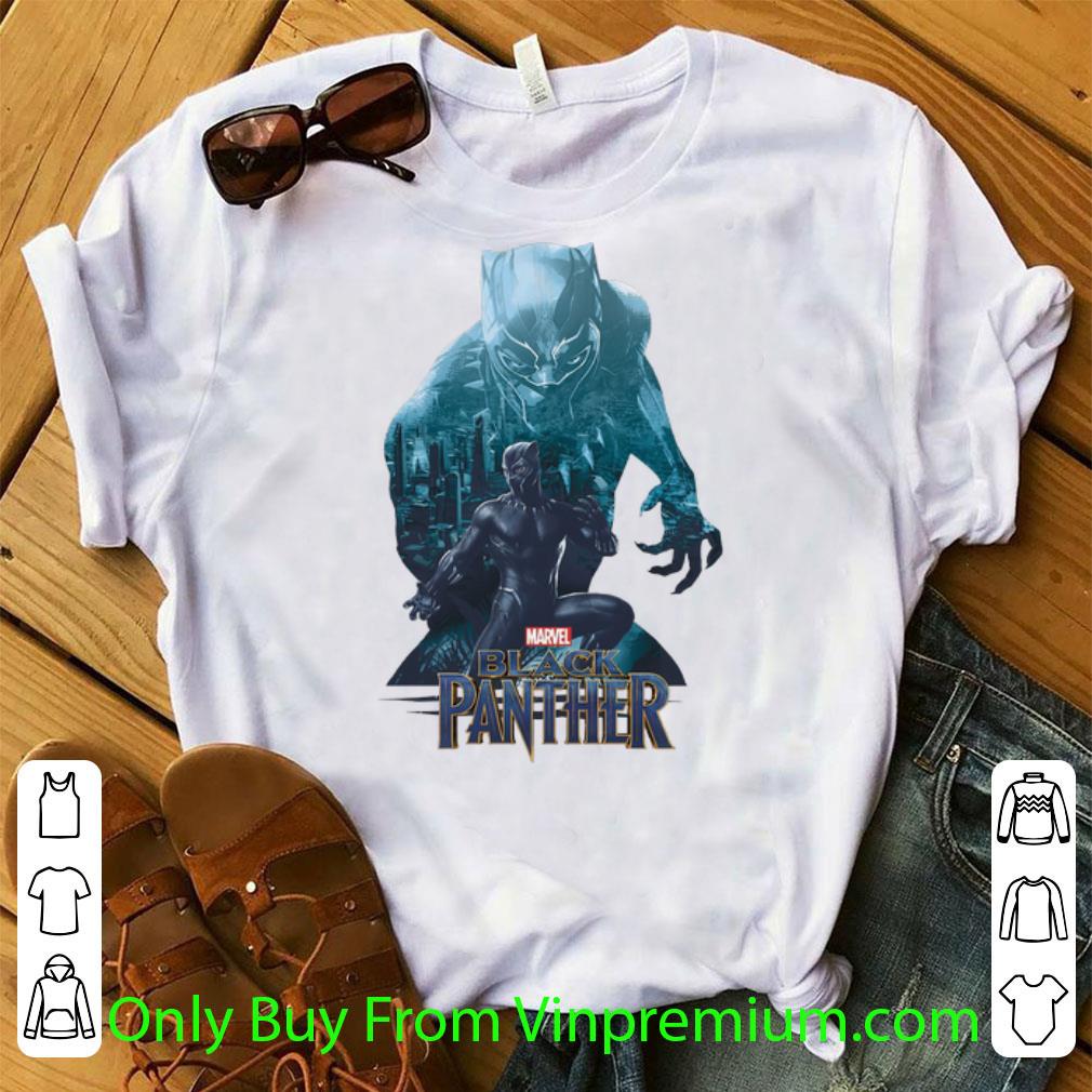 Great Black Panther Wakanda Forever Salute Gold shirt 6