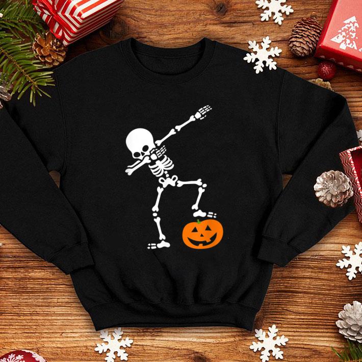 Premium Halloween for Boys Kids Dabbing Skeleton Pumpkins shirt 7 Premium Halloween for Boys Kids Dabbing Skeleton Pumpkins shirt