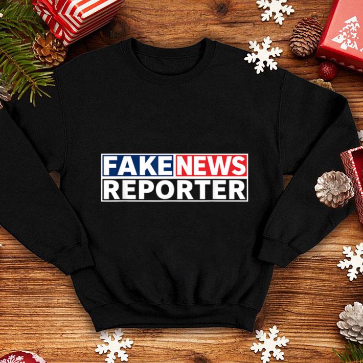 Top FAKE NEWS REPORTER Halloween Costume - Funny Political shirt 7 Top FAKE NEWS REPORTER Halloween Costume - Funny Political shirt