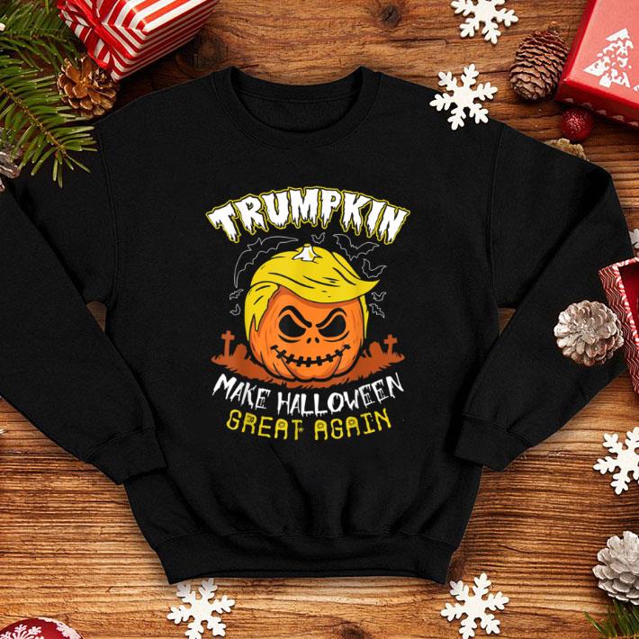 Top Funny Trumpkin Make Halloween Great Again shirt