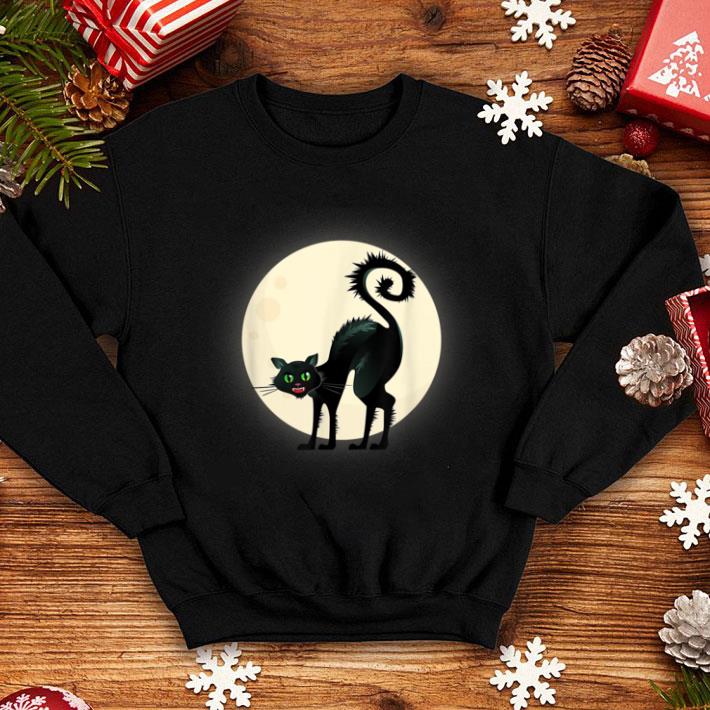 Great Scary Black Cat halloween for Men Women, Cat Lovers shirt