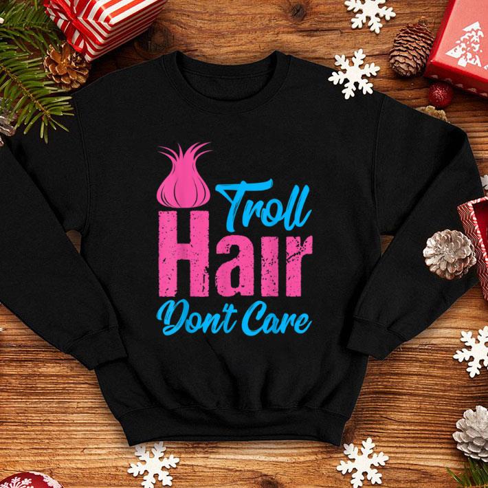 Pretty Troll Hair Dont Care Halloween Christmas shirt