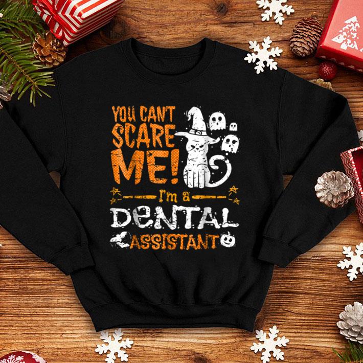 Top You Can't Scare Me Dental Assistant Halloween shirt 7 Top You Can't Scare Me Dental Assistant Halloween shirt