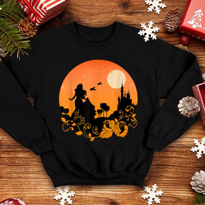Pretty Disney Sleeping Beauty Castle Silhouettes Halloween shirt