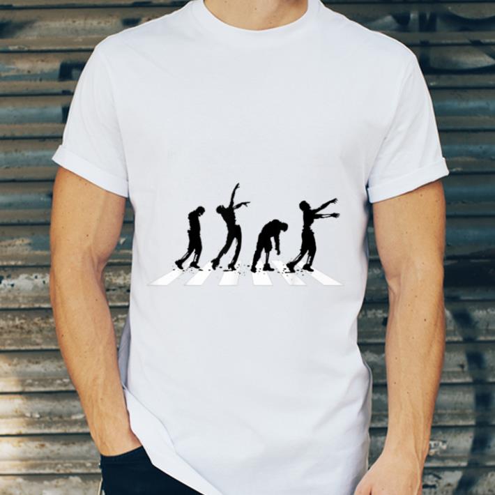 Official Abbey Road Walking Zombie Halloween Graphic shirt