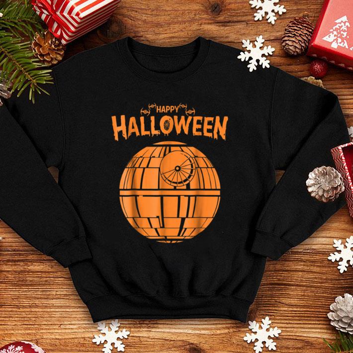 Official Star Wars Death Star Happy Halloween Graphic shirt 7 Official Star Wars Death Star Happy Halloween Graphic shirt