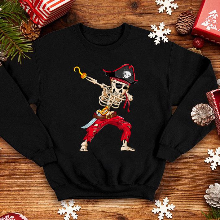 Top Dabbing Skeleton Pirate Halloween Kids Jolly Roger shirt 7 Top Dabbing Skeleton Pirate Halloween Kids Jolly Roger shirt
