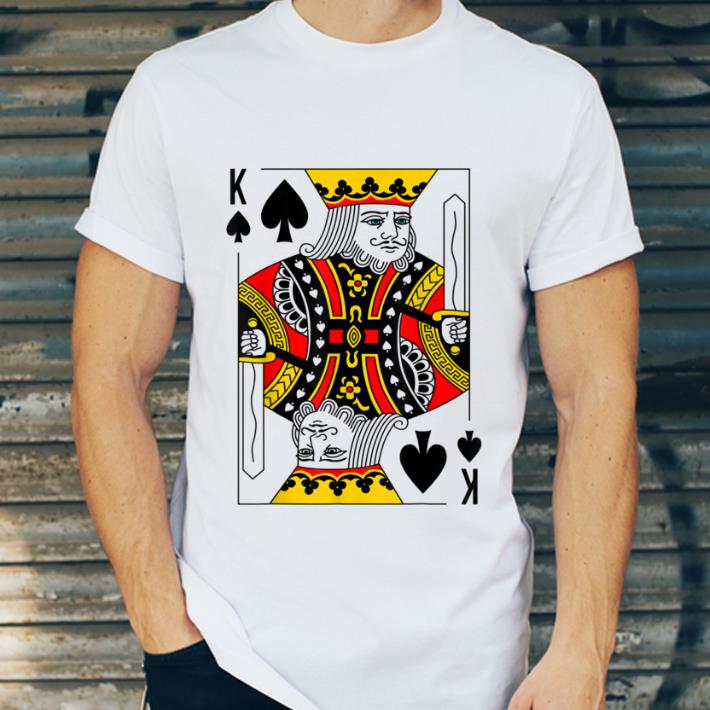 Original King of Spades - K - Card Deck Halloween Group Costume shirt 7 Original King of Spades - K - Card Deck Halloween Group Costume shirt