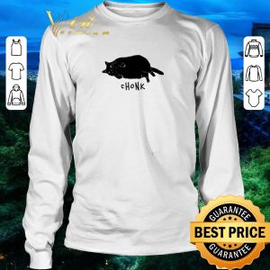 Funny Black cat chonk shirt 5